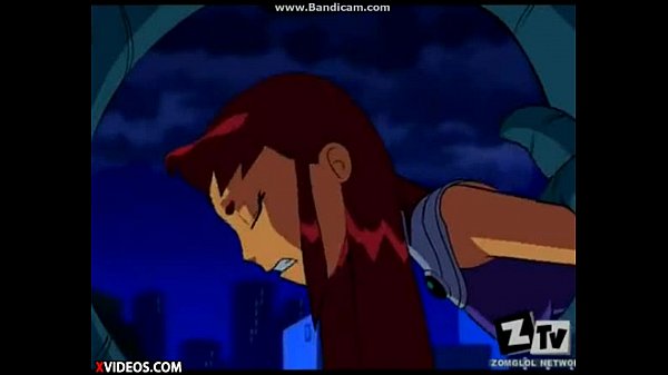 Raven and Starfire fucked by Tentacles total