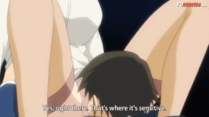 · HENTAI UNCENSORED· Buxomy cougar does buttfuck for the very first time