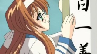 Super-naughty anime women railing humungous dicks