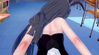 Bunny Mai Deep throats and Fucks You After College POV