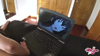 He is aware of he can fuck me when Im sexy watching Manga porn on pornhub quarantine