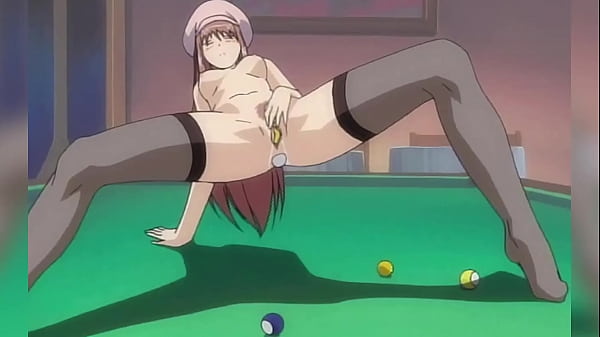 Wild maid stuffs her cunt with three billiard nut