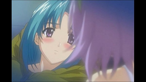 Nikutai Teni yuri girl-girl anime smooch scenes